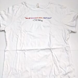 Otis Redding We All Love Each Other, Don't We? T-Shirt Women's XXL New